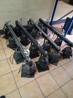 4× 4bar Dmx met Par64 short black 500Watt + reserve lampen, Muziek en Instrumenten, Licht en Laser, Ophalen, Gebruikt, Licht, Kleur