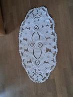 Nappe Dentelle Blanche (Ovale), Comme neuf, Intérieur, Ovale, Enlèvement ou Envoi