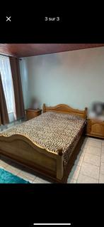 Volwaardige slaapkamer eikenhout, Huis en Inrichting, Slaapkamer | Complete slaapkamers, Ophalen, Zo goed als nieuw, Tweepersoons