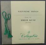 ERICH KUNZ > CHANSONS VIENNOISES - OP 10 », Enlèvement ou Envoi, 10 pouces