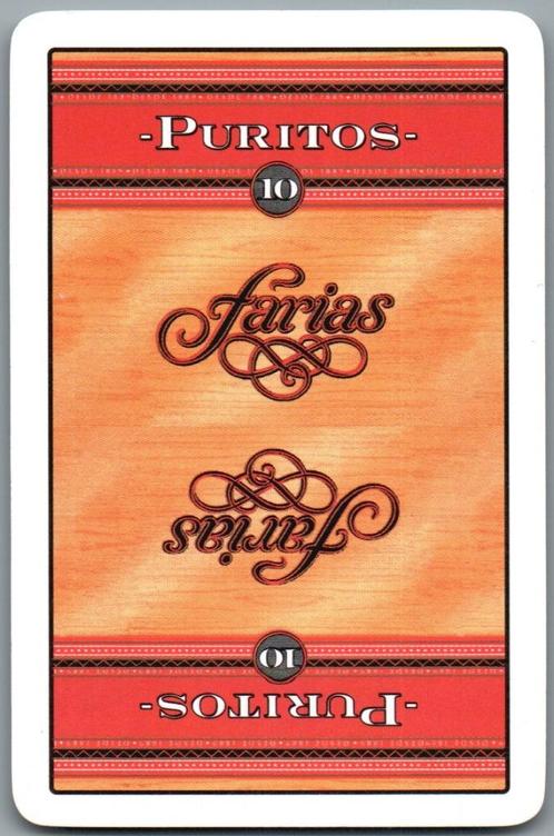 speelkaart - LK12964 - Farias, Verzamelen, Speelkaarten, Jokers en Kwartetten, Zo goed als nieuw, Speelkaart(en), Verzenden