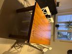 Eettafel grenen + 4 stoelen, Huis en Inrichting, Ophalen, Gebruikt, Vier personen, Grenenhout