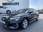 Audi A3 S-line 30 TFSI Digital cockpit, Zwart, 5 deurs, https://public.car-pass.be/vhr/ea137a3d-aaad-41a5-b4e2-d6fda85fff4e, Stadsauto