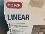 Keter Linear opbergkasten hoog en laag, Ophalen, Nieuw