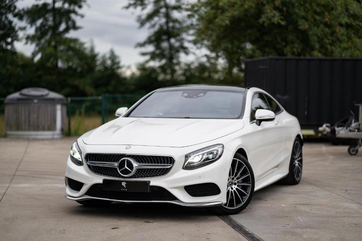 Mercedes-Benz S 400 Coupe 4Matic DESIGNO/KEYLESS/HEADUP/BURM, Auto's, Mercedes-Benz, Bedrijf, Te koop, S-Klasse, 360° camera, 4x4