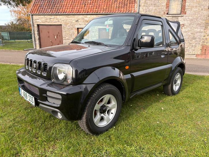 Suzuki 1.3 LX Cabrio//1ste prop// 4x4// 12m garantie, Auto's, Suzuki, Bedrijf, Jimny, 4x4, Benzine, SUV of Terreinwagen, Handgeschakeld