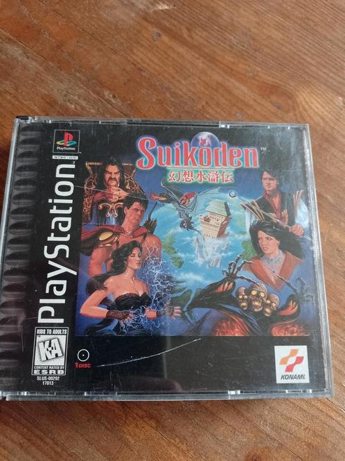 Suikoden 1 NSTC Us - PS 1, Games en Spelcomputers, Games | Sony PlayStation 1, Gebruikt, Ophalen
