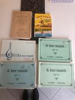 Muziekboeken : oa. 'Ik leer muziek, Solfèges, Ophalen, Gelezen