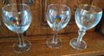 3 Leffe-glazen waarvan 1 royal, Glas of Glazen, Ophalen of Verzenden, Leffe, Zo goed als nieuw