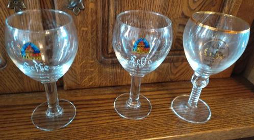 3 verres à Leffe dont 1 royal, Collections, Marques de bière, Comme neuf, Verre ou Verres, Leffe, Enlèvement ou Envoi