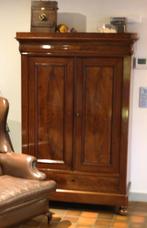 Wandkast, Ophalen, Gebruikt, Minder dan 150 cm, Kersenhout