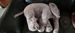 Pluchen speelgoed, olifant/grijs

60 cm, Ophalen of Verzenden, Zo goed als nieuw, Olifant