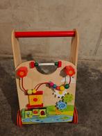 Houten Loopwagentje met spelletjes, Ophalen