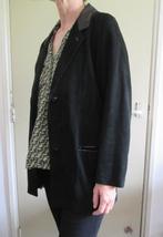 Italiaanse leren vrouwen blazer, Kleding | Dames, Jasjes, Kostuums en Pakken, Jasje, Gedragen, Ophalen, Maat 38/40 (M)