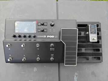 Line6 POD GO + pedalboard + tuner + draagtas beschikbaar voor biedingen