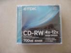 CD RW, Computers en Software, Beschrijfbare discs, Ophalen, Nieuw, Cd, TDK