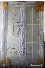 #pvc #ramen #dubbel #glas #kwaliteit, Doe-het-zelf en Bouw, Ophalen of Verzenden, Dubbelglas