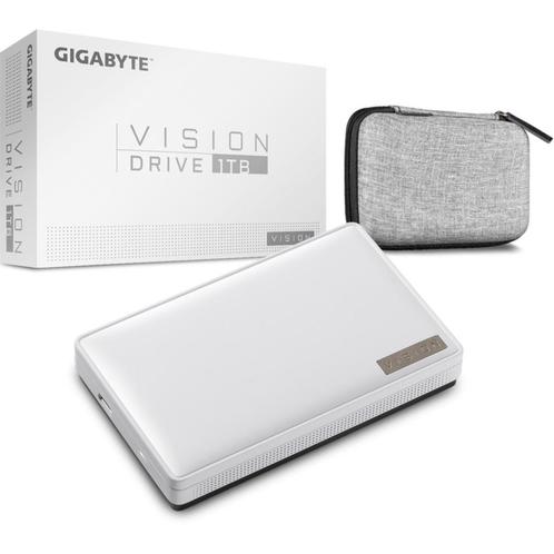 GIGABYTE Vision Drive 1 TB externe SSD (volledig nieuw), Informatique & Logiciels, Disques durs, Neuf, Externe, USB, Enlèvement ou Envoi