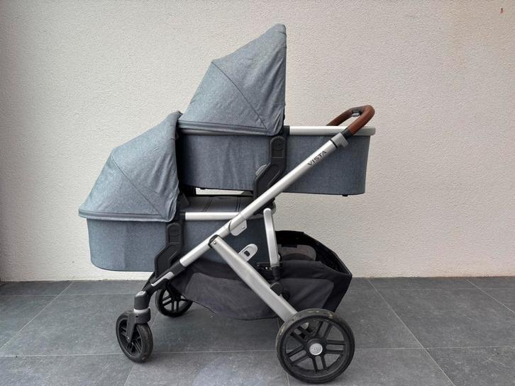 UPPAbaby - Uppa Vista V2 + Nuna Arra Next, Kinderen en Baby's, Kinderwagens en Combinaties, Zo goed als nieuw, Kinderwagen, Overige merken