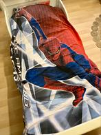 Dekbedovertrek Spiderman 1-persoons, Maison & Meubles, Comme neuf, Bleu, Housse de couette, Une personne