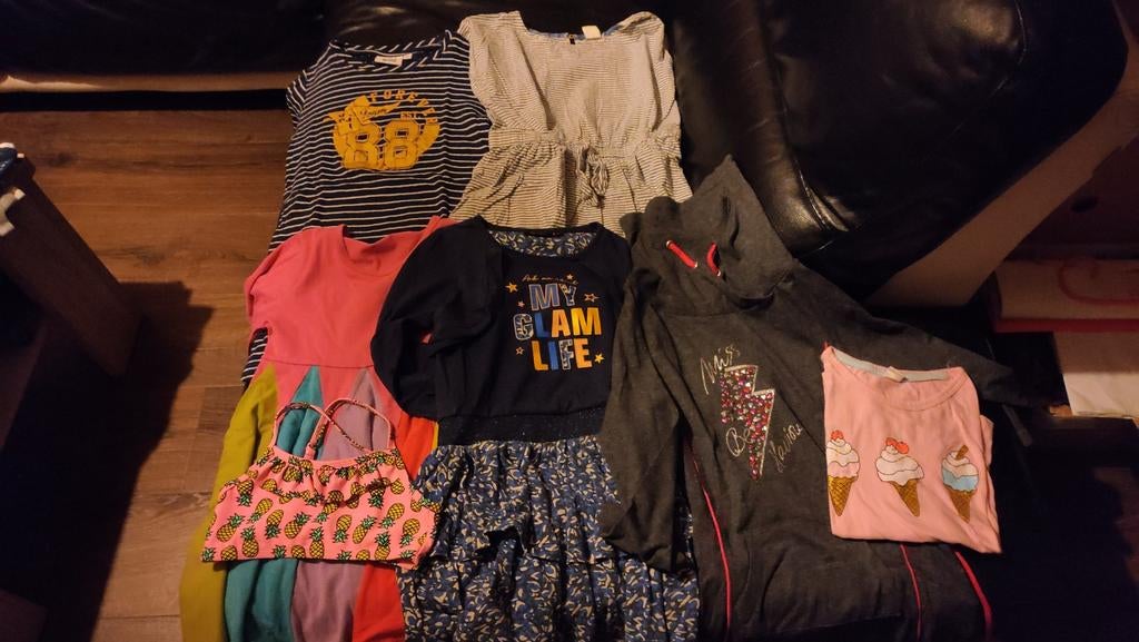 Kleding pakket maat 122/128, Enfants & Bébés, Paquets de vêtements pour enfants, Utilisé, Taille 128, Enlèvement ou Envoi