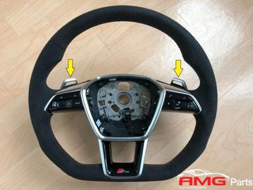 Audi A6 A7 S Line Stuur Flippers S6 S7 RS6 RS7 4K C8, Neuf, Audi