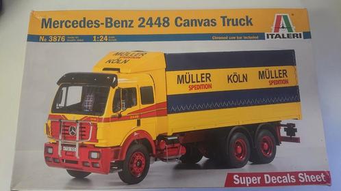 Mercedes 2448 Italeri-model, Hobby en Vrije tijd, Modelbouw | Auto's en Voertuigen, Nieuw, Truck, Groter dan 1:32, Italeri, Ophalen of Verzenden