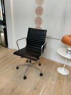 REPLICA Vitra Eames EA 117 bureaustoel zwart leder. Vintage, Huis en Inrichting, Stoelen, Ophalen, Gebruikt, Zwart, Vintage