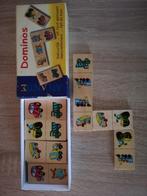 Domino hout auto's voertuigen, Ophalen, Gebruikt