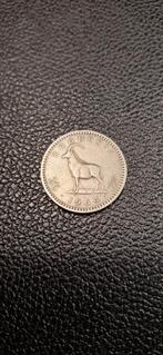 #1#   Zimbabwe/Rhodesië 2/6 25 cent 1964, Postzegels en Munten, Munten | Afrika, Ophalen of Verzenden, Zimbabwe
