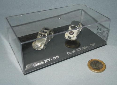 UH 1/86 HO : Coffret Citroën 2cv 1949 & 2cv Sahara 1958, Hobby en Vrije tijd, Modelauto's | 1:87, Nieuw, Auto, Overige merken