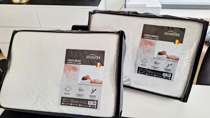 NIEUW ‼️ 2 Stuks Hoofdkussens Ergo, Huis en Inrichting, Slaapkamer | Beddengoed, Nieuw, Kussen, Ophalen of Verzenden