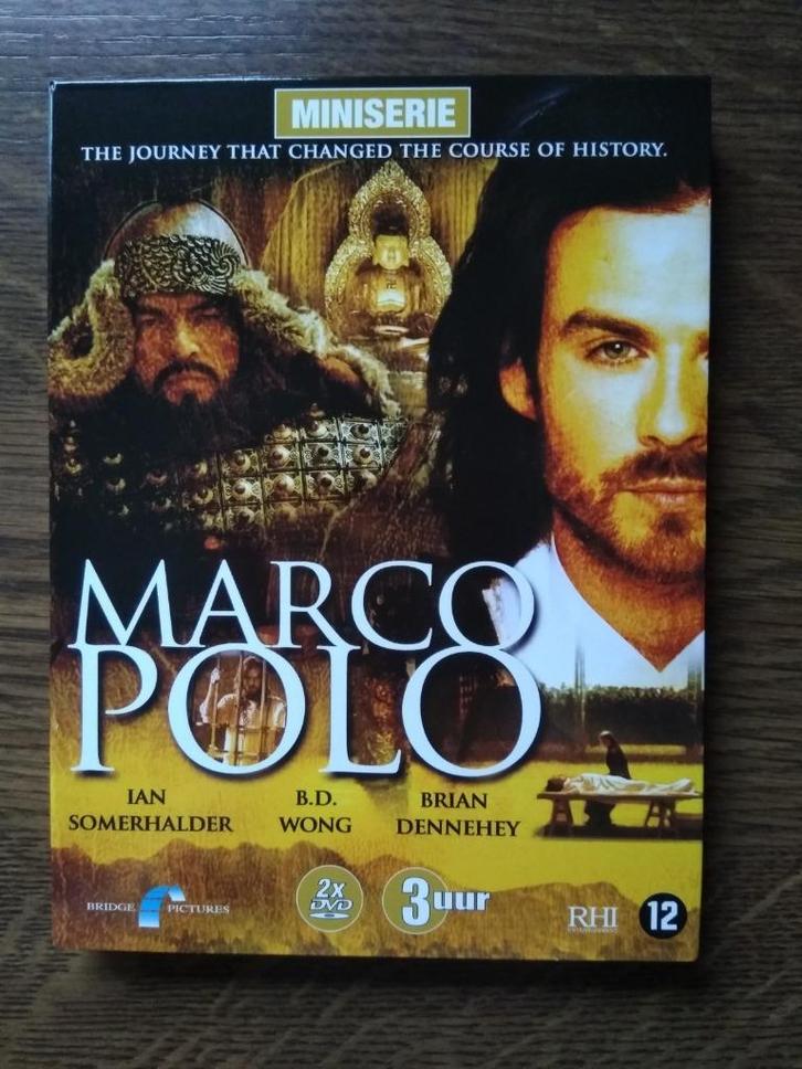 2 DVD - Marco Polo (Ian Somerhalder) - Miniserie, Cd's en Dvd's, Dvd's | Avontuur, Ophalen of Verzenden