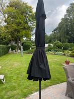 NIEUWE zwarte  degelijke parasol 3,5 m, Ophalen, Nieuw