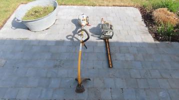 bosmaaier + haagschaar Ryobi benzine tuin maaier haag beschikbaar voor biedingen