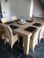 Eiken eetkamer tafel 150 cm, Huis en Inrichting, Tafels | Eettafels, 100 tot 150 cm, 100 tot 150 cm, Gebruikt, Eikenhout