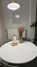 Table à manger blanche sans chaises, Enlèvement, Comme neuf