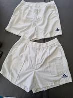 Twee witte shorts Franse maat 44 en 40, Sports & Fitness, Enlèvement ou Envoi, Vêtements, Adidas