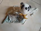 Doudou/knuffeldoek panda nieuw, Enfants & Bébés, Jouets | Peluches, Autres types, Enlèvement, Neuf