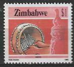 Zimbabwe 1985 - Yvert 102 - Het leven in Zimbabwe (ST), Timbres & Monnaies, Timbres | Afrique, Affranchi, Zimbabwe, Envoi