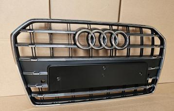 AUDI A6 C7 4G FACELIFT GRILL GRILLE FL S-LINE bj. 2014-2018, Enlèvement ou Envoi, Origine de la pièce connue, Neuf