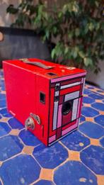 Kodak Hawkeye Model B - Le Beau Rouge - uniek stuk, Ophalen of Verzenden, Voor 1940, Fototoestel