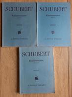 Schubert Klaviersonaten 3 banden, Muziek en Instrumenten, Bladmuziek, Gebruikt, Ophalen
