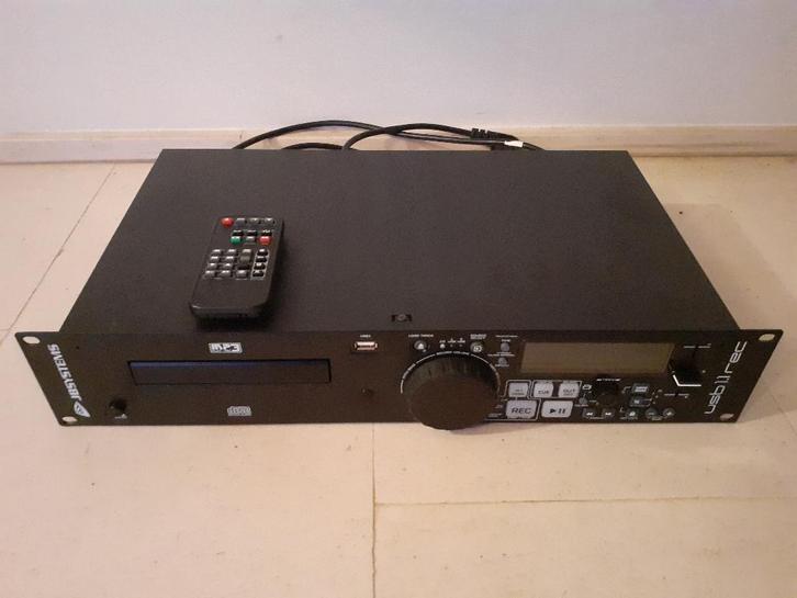 Lecteur CD/MP3 USB JB Systems USB 1.1 Rec, TV, Hi-fi & Vidéo, Lecteurs CD, Utilisé, Autres marques, Enlèvement