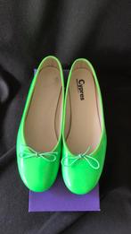 Ballerines vert fluo portées 1 seule fois, Zo goed als nieuw