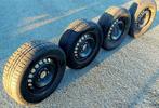 4 jantes BMW E36 avec des pneus hiver 185/65-15, Auto-onderdelen, Banden en Velgen, Ophalen, Gebruikt, 15 inch, Banden en Velgen