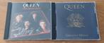 CD -  QUEEN - GREATEST HITS 1 & 2 SAMEN VOOR 5€, Ophalen of Verzenden, Zo goed als nieuw