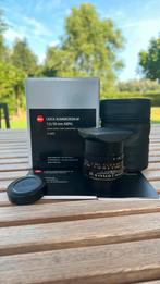 Leica Summicron-M 35mm f/2 ASPH. BOXED, Ophalen of Verzenden, Zo goed als nieuw, Standaardlens