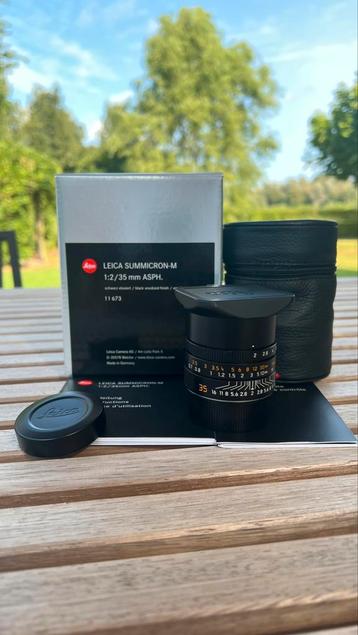 Leica Summicron-M 35mm f/2 ASPH. BOXED beschikbaar voor biedingen