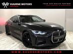 BMW SERIE 4 420 iA Coupe M Pack Alu19"/WIDESCREEN *1j garant, Auto's, Automaat, Gebruikt, 4 cilinders, Zwart